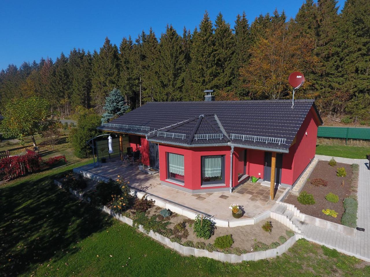 Ferienhaus Am Ramberg Villa Friedrichsbrunn Exteriör bild